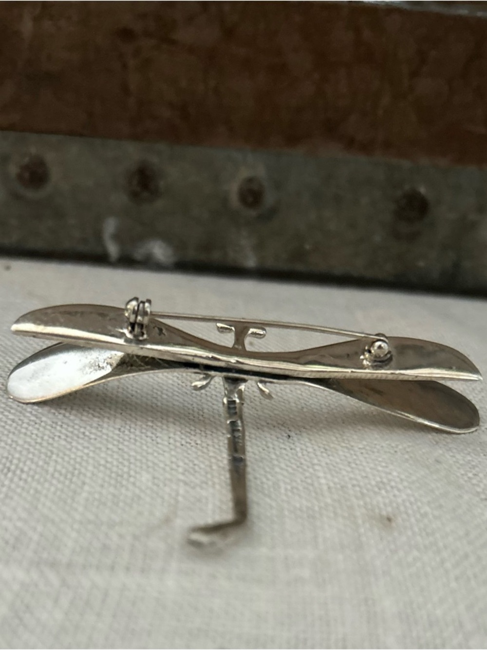 Large Sterling Insect Brooch - Picture 6 of 15